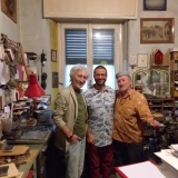 Osnago (LC) 2020 (da sinistra Massimo Arrigoni, S. M. e Alberto Casiraghy)
